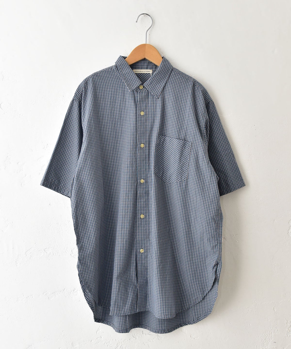  Gives a sense of fullment｜Plaid shirt [[662319]][C]