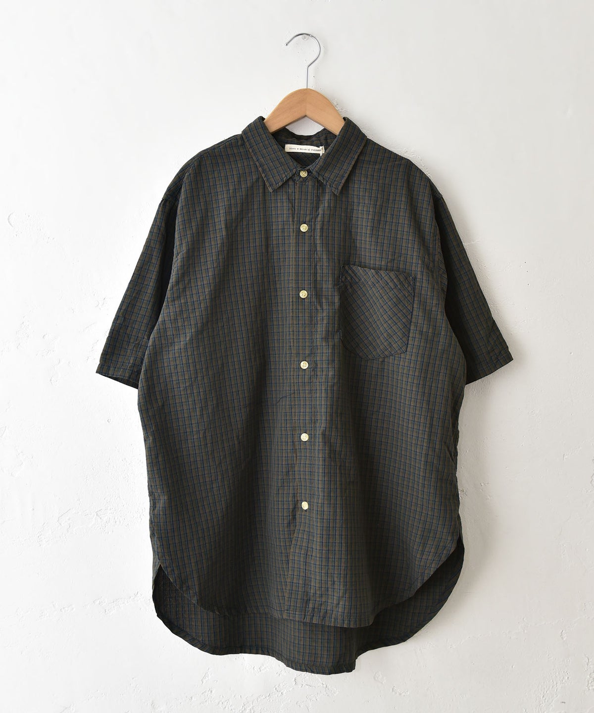  Gives a sense of fullment｜Plaid shirt [[662319]][C]
