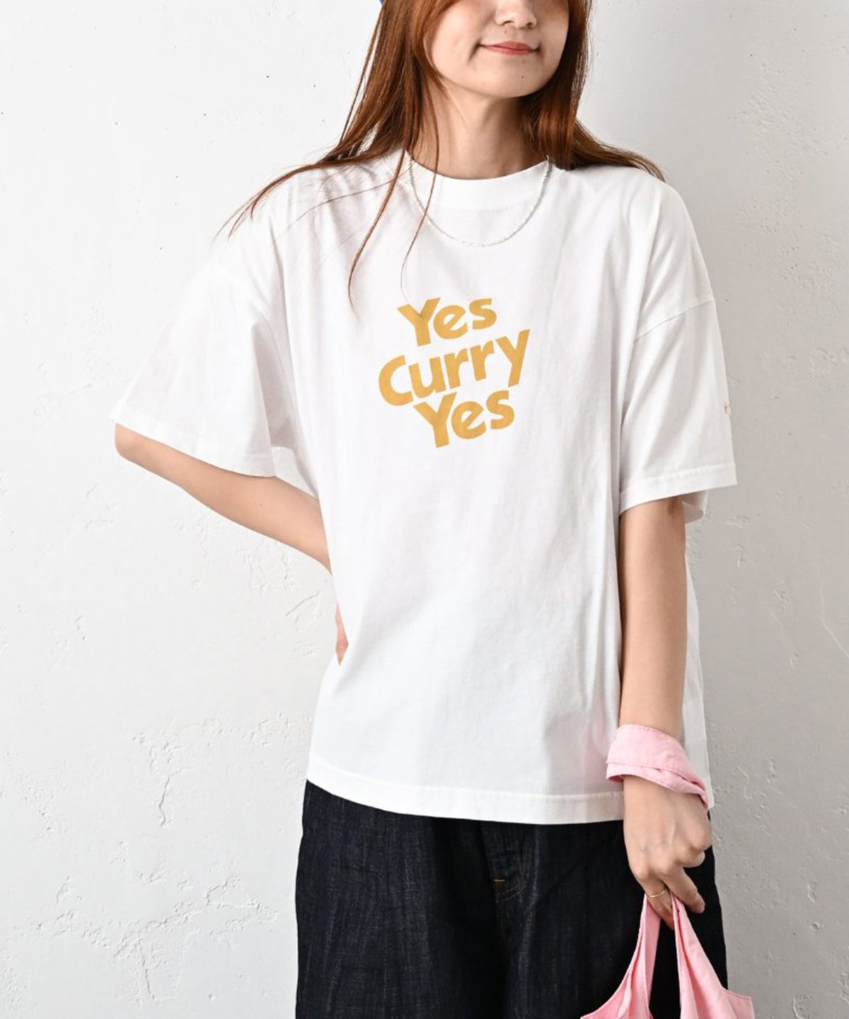 Gives a sense of fullment｜カリーパワーワイドTee [[862339]][C]