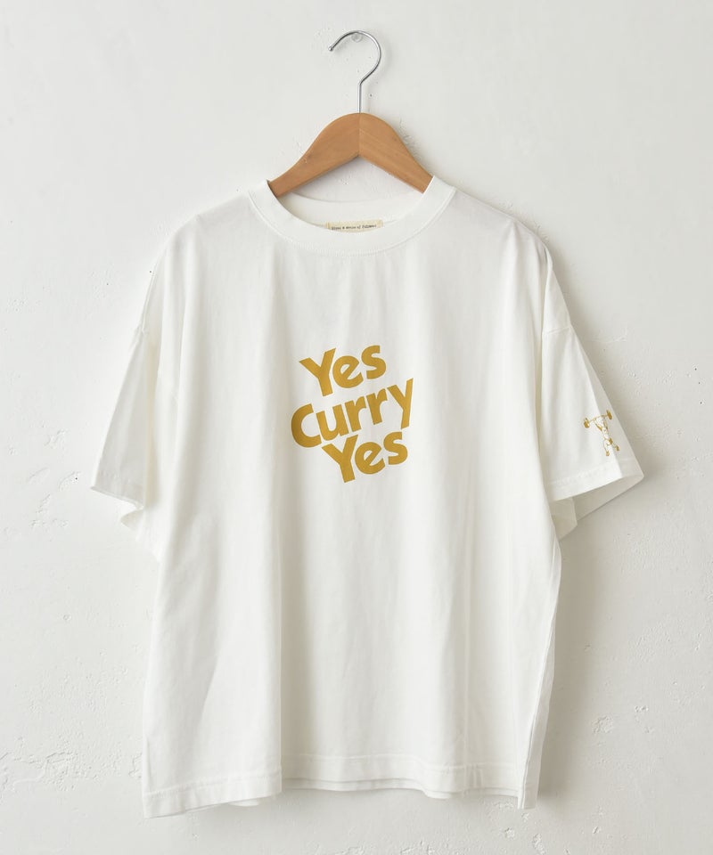 Gives a sense of fullment｜カリーパワーワイドTee [[862339]][C]