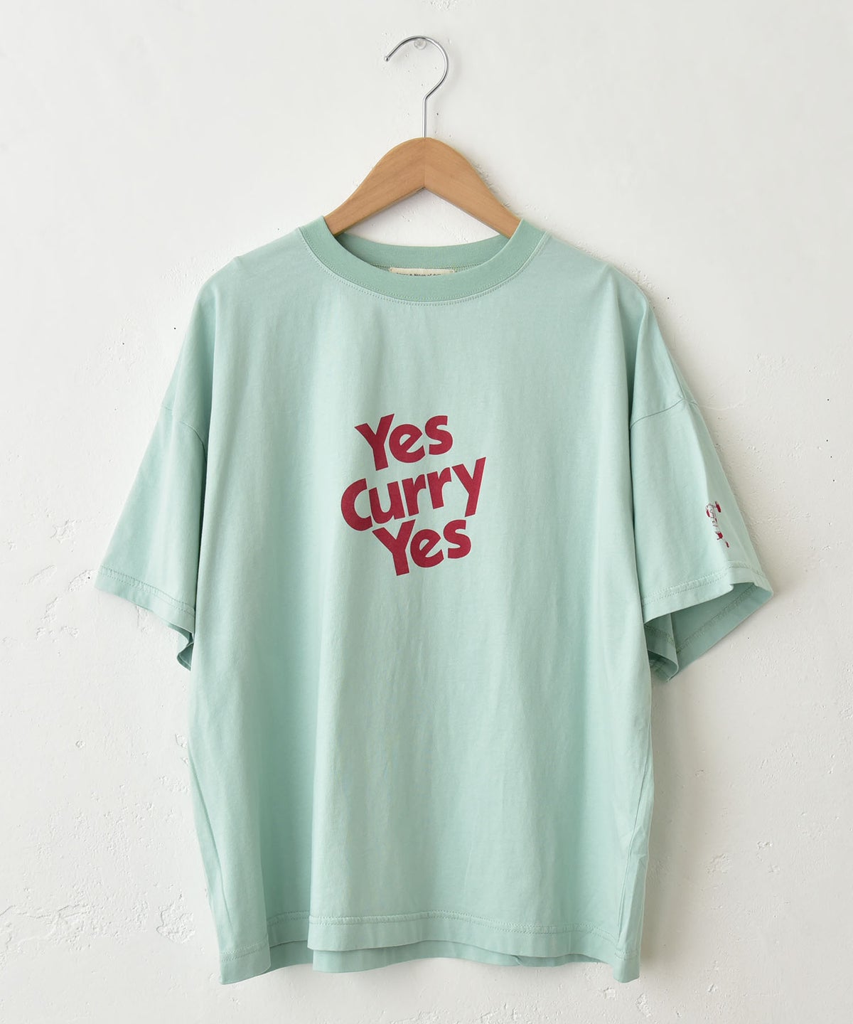 Gives a sense of fullment｜カリーパワーワイドTee [[862339]][C]