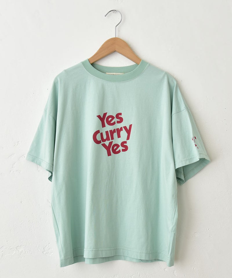 Gives a sense of fullment｜カリーパワーワイドTee [[862339]][C]