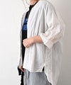 BLUE LAKE MARKET｜ロールアップシャツ [[SA-37019]][C]