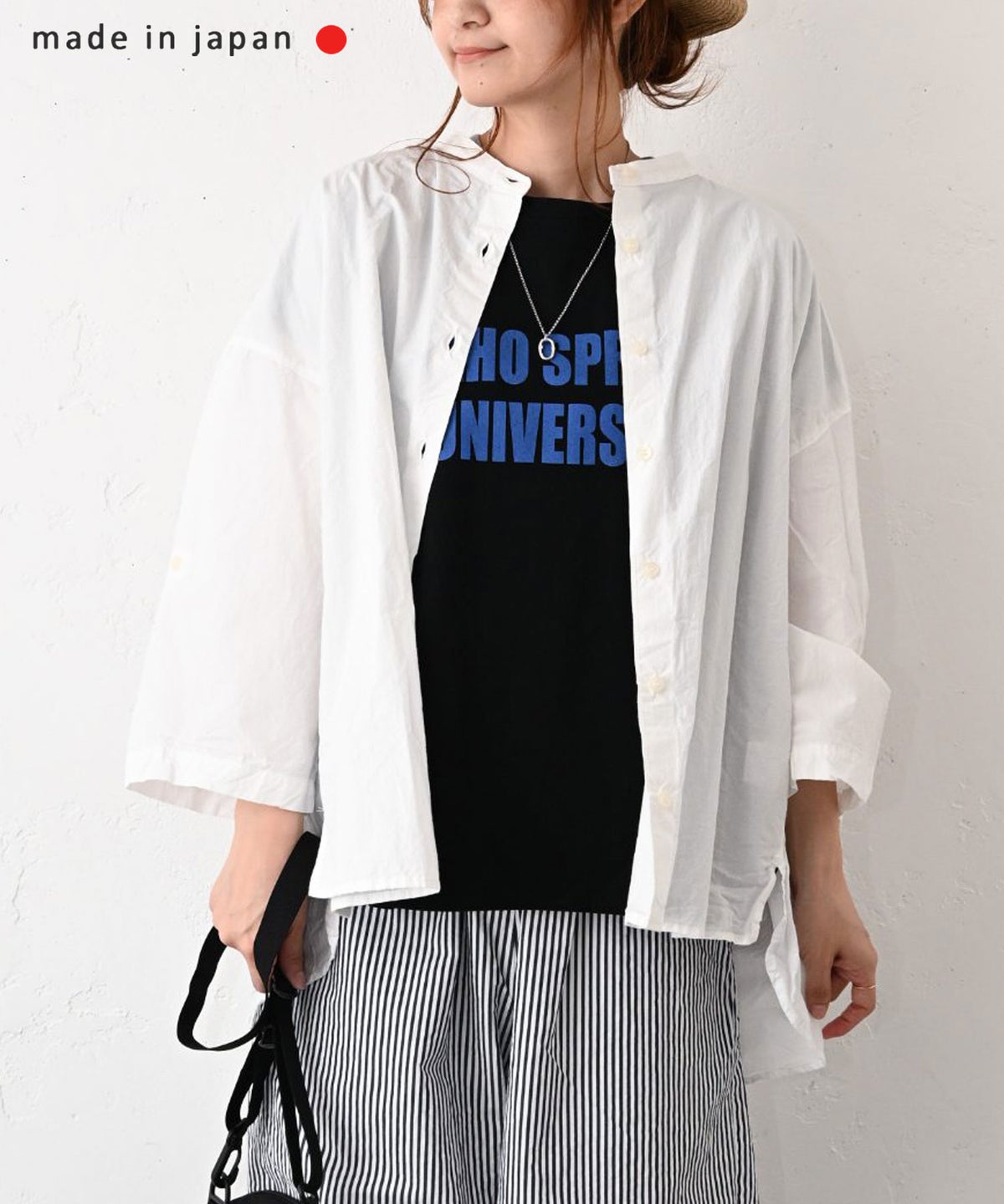 BLUE LAKE MARKET｜ロールアップシャツ [[SA-37019]][C]