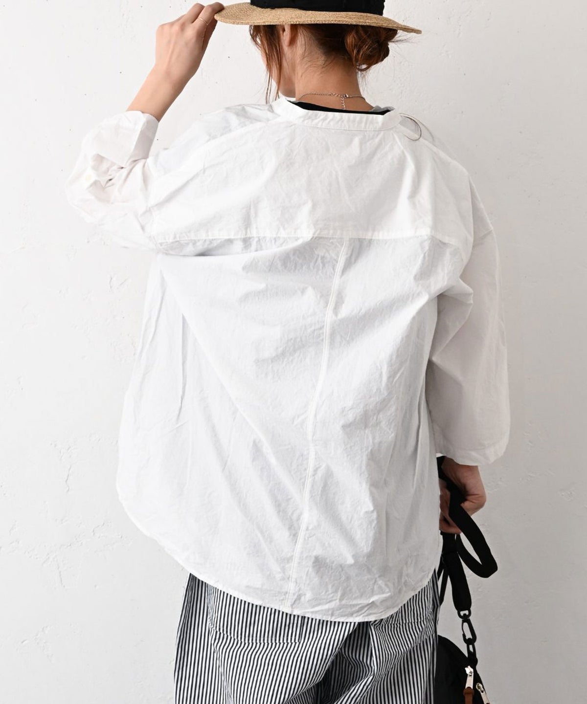 BLUE LAKE MARKET｜ロールアップシャツ [[SA-37019]][C]