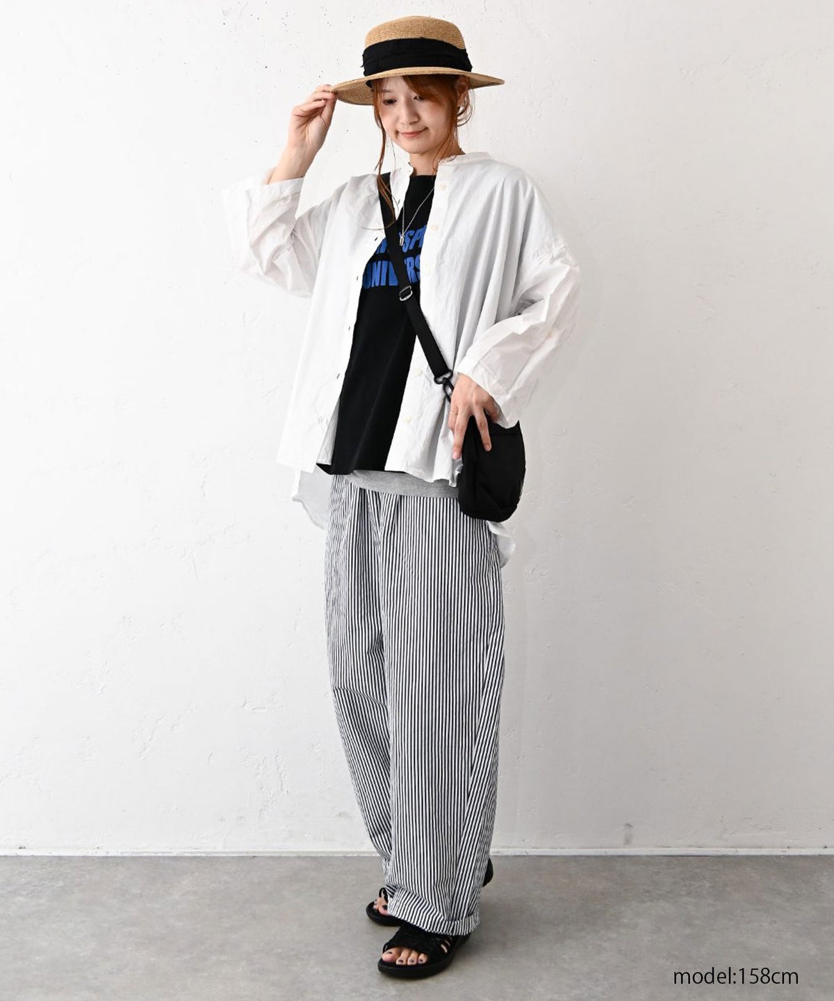 BLUE LAKE MARKET｜ロールアップシャツ [[SA-37019]][C]