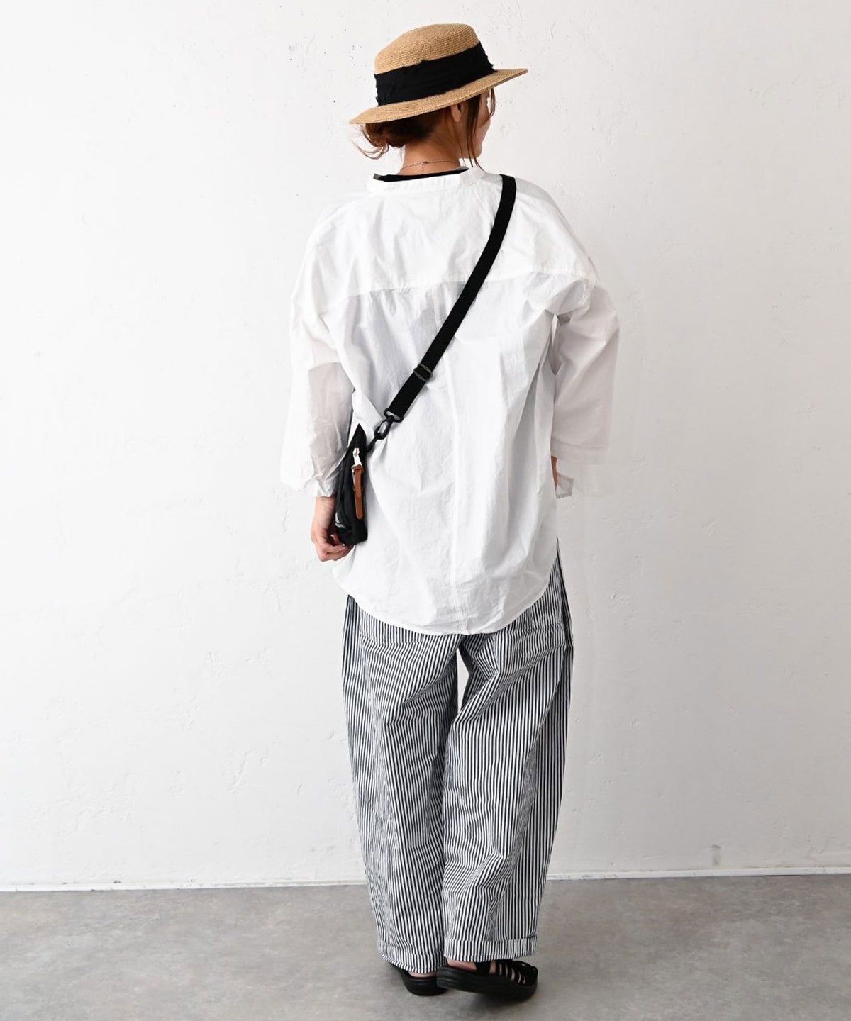 BLUE LAKE MARKET｜ロールアップシャツ [[SA-37019]][C]