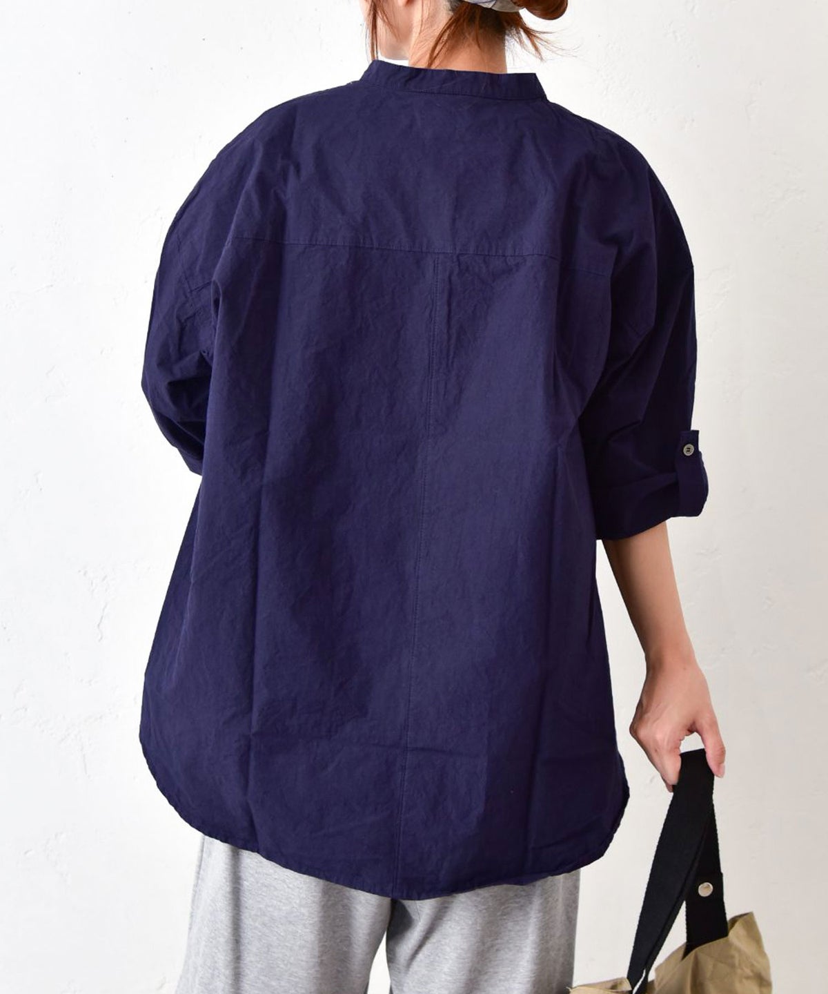 BLUE LAKE MARKET｜ロールアップシャツ [[SA-37019]][C]