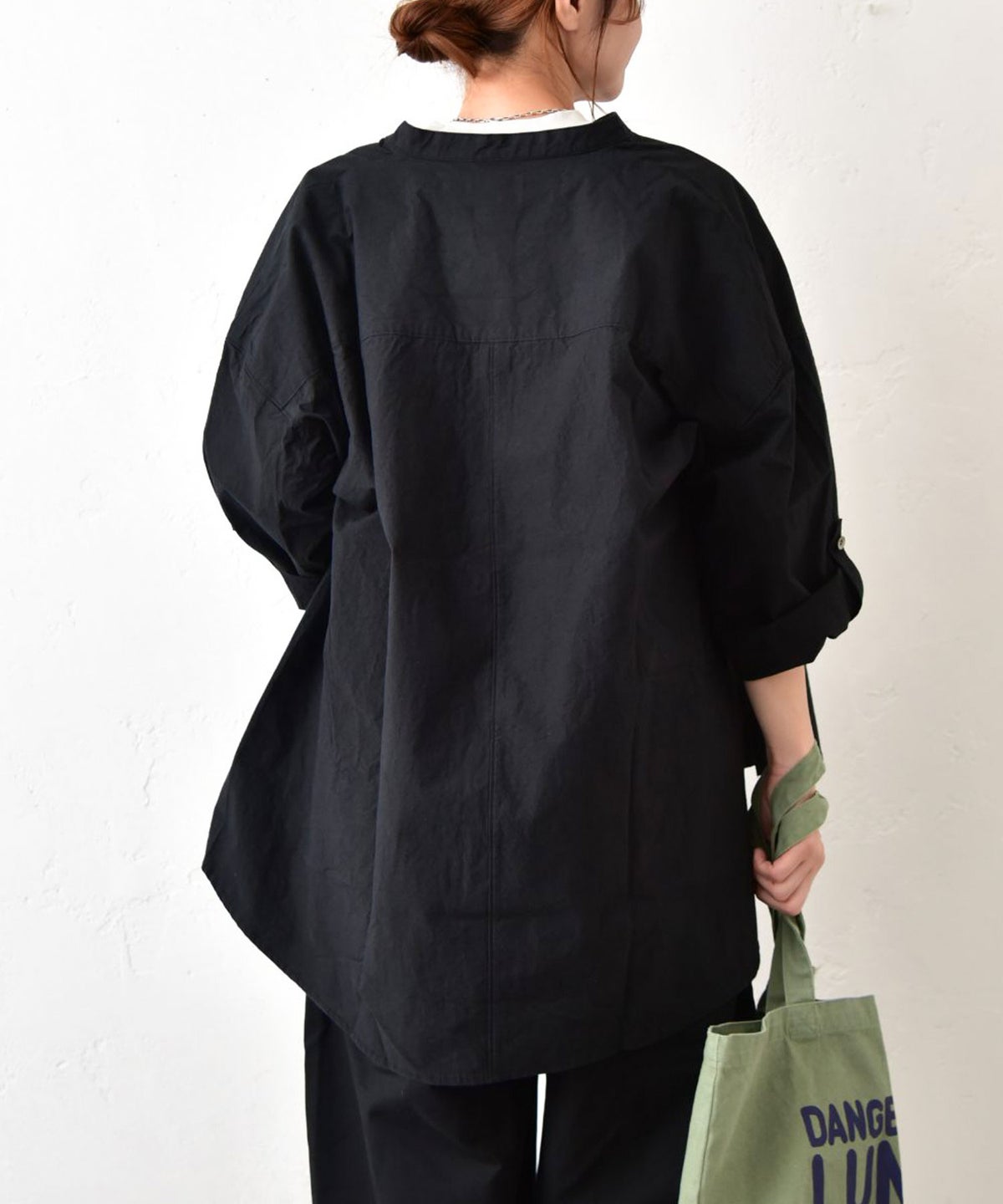 BLUE LAKE MARKET｜ロールアップシャツ [[SA-37019]][C]
