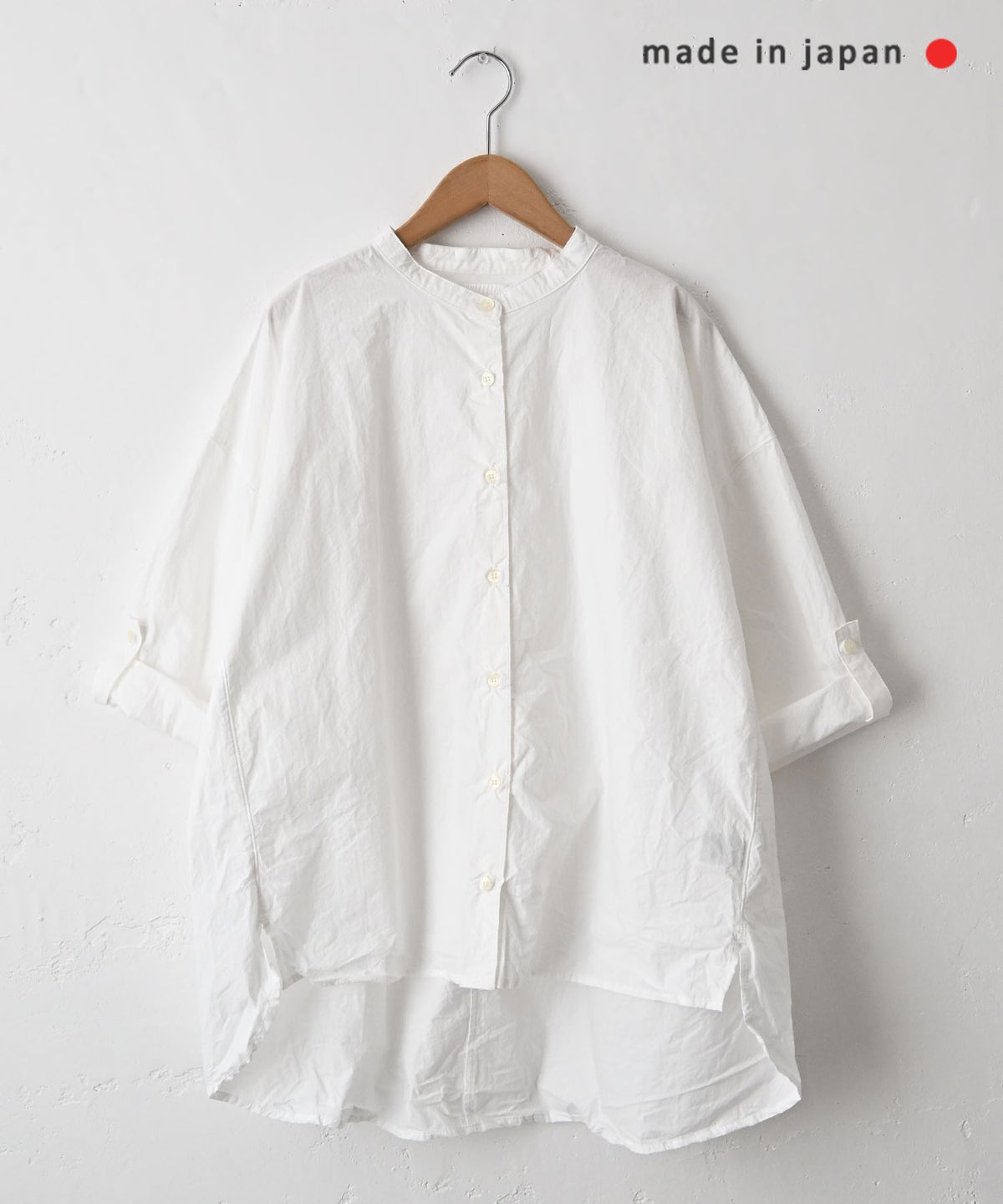 BLUE LAKE MARKET｜ロールアップシャツ [[SA-37019]][C]