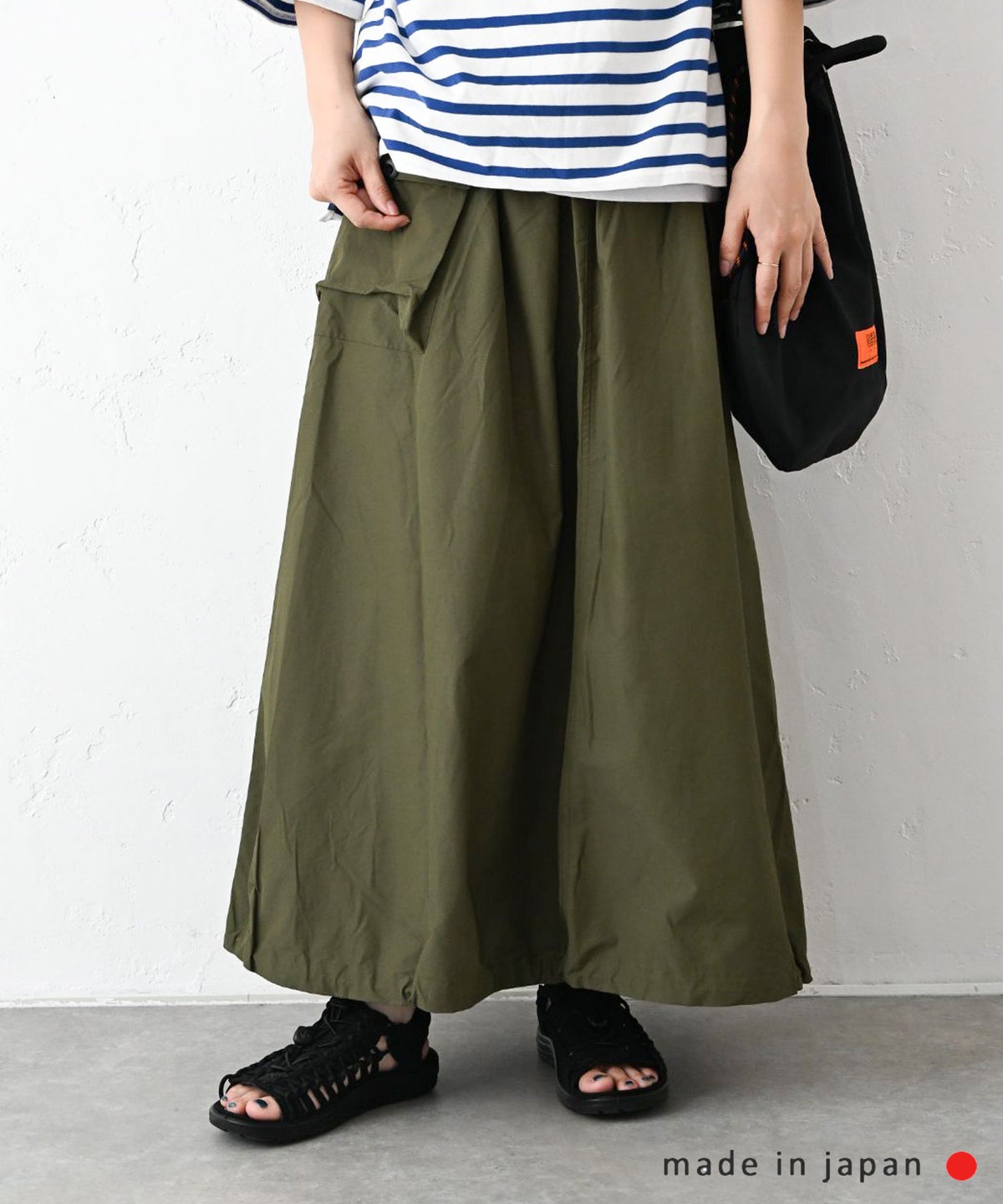 BLUE LAKE MARKET｜ドロストバルーンスカート [[B-529005]][C]