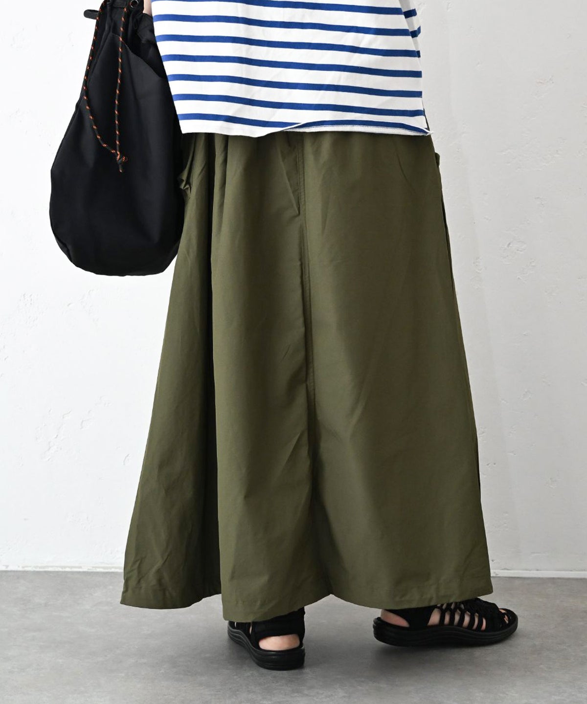 BLUE LAKE MARKET｜ドロストバルーンスカート [[B-529005]][C]