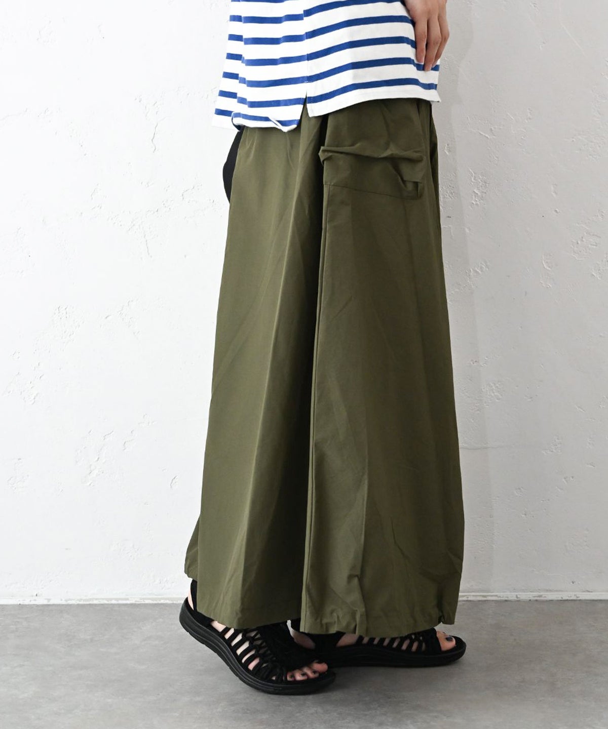 BLUE LAKE MARKET｜ドロストバルーンスカート [[B-529005]][C]