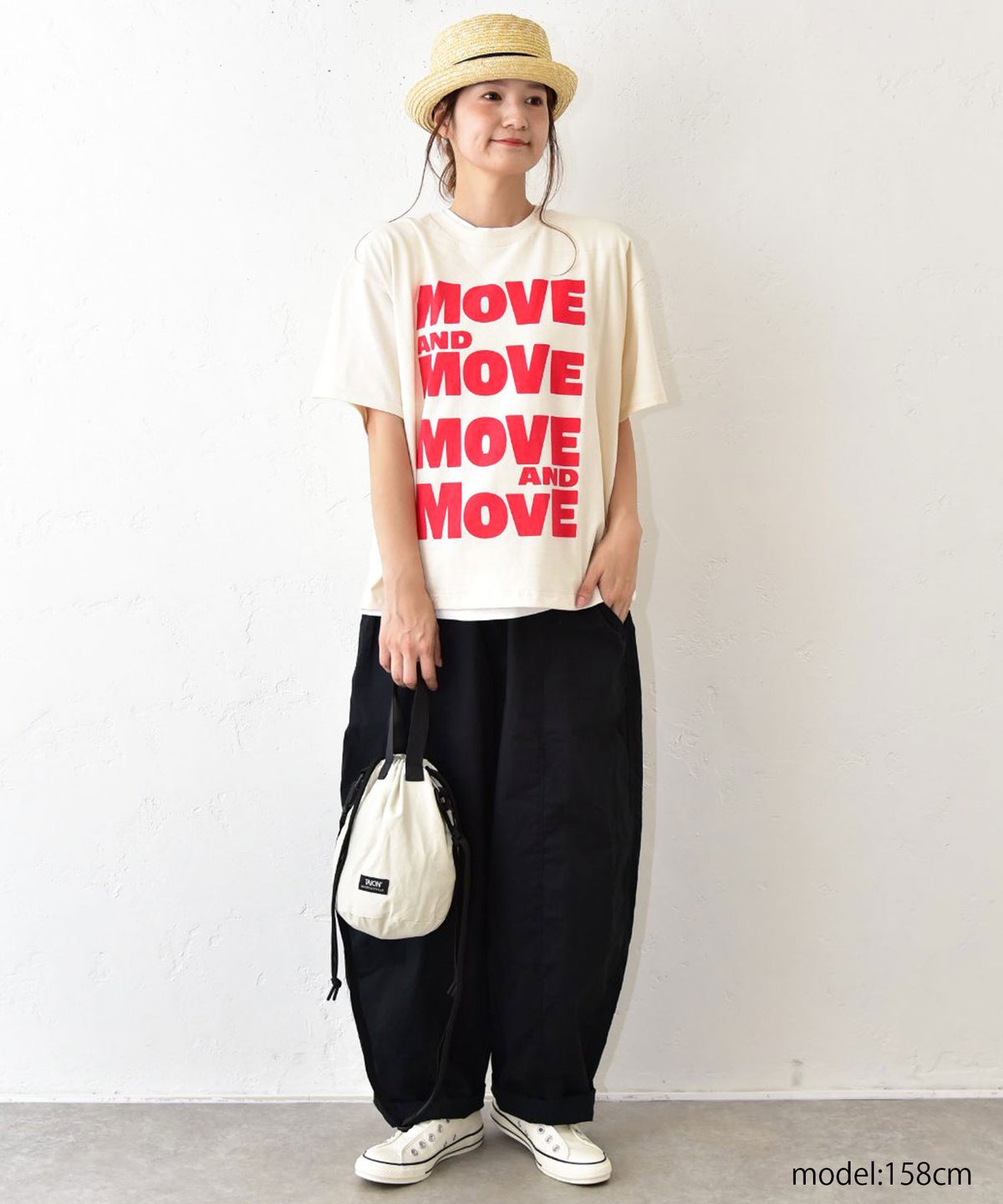her.｜ロゴプリントTee [[MTAH604-0721]][C]