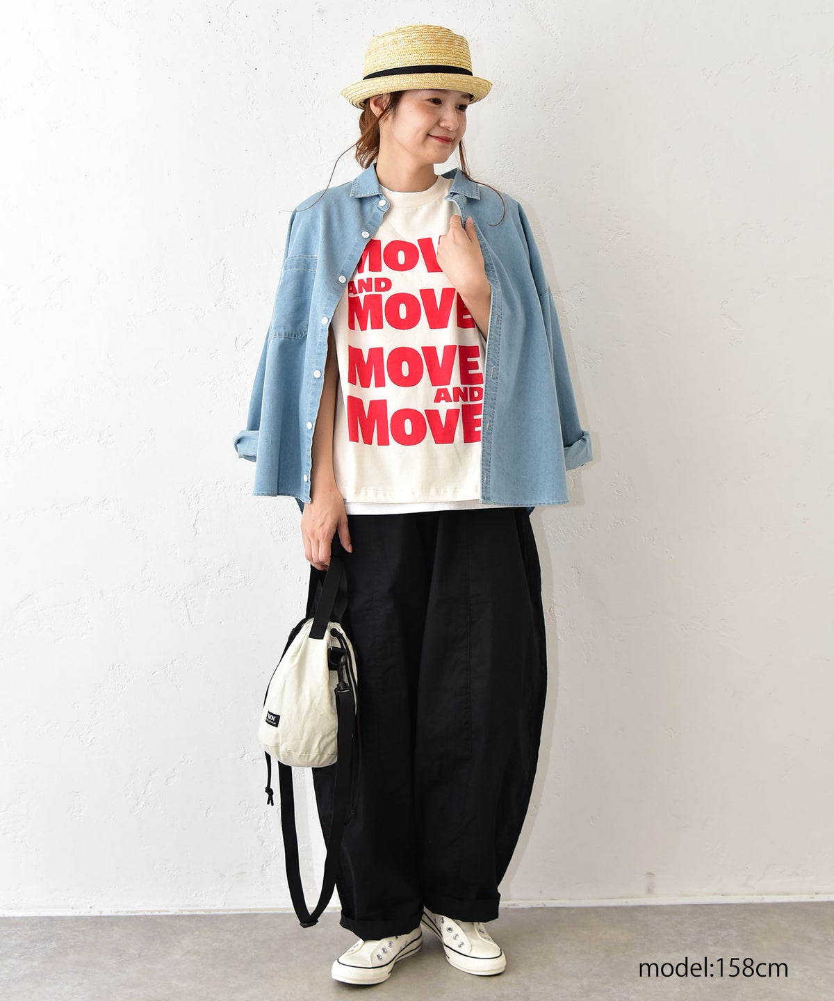 her.｜ロゴプリントTee [[MTAH604-0721]][C]