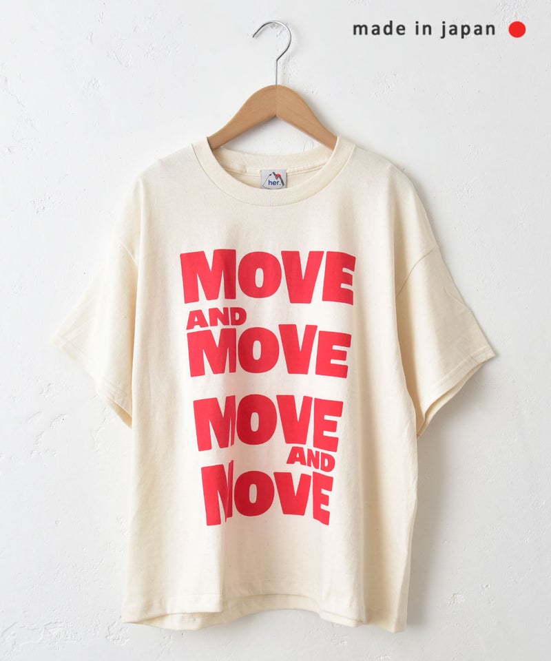 her.｜ロゴプリントTee [[MTAH604-0721]][C]