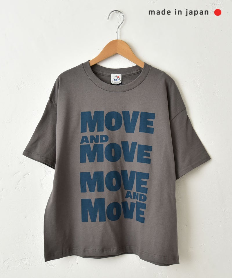 her.｜ロゴプリントTee [[MTAH604-0721]][C]