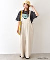 Our.｜カット素材2WAYサロペット [[C-9068]][C]