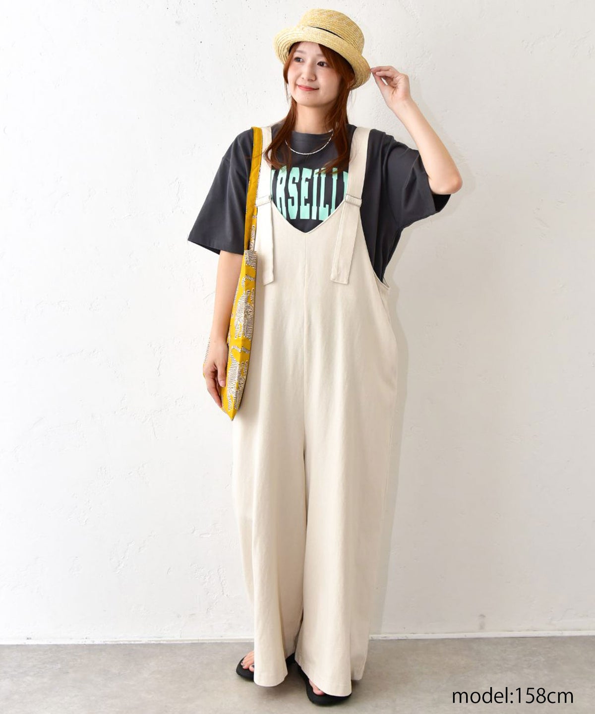 Our.｜カット素材2WAYサロペット [[C-9068]][C]