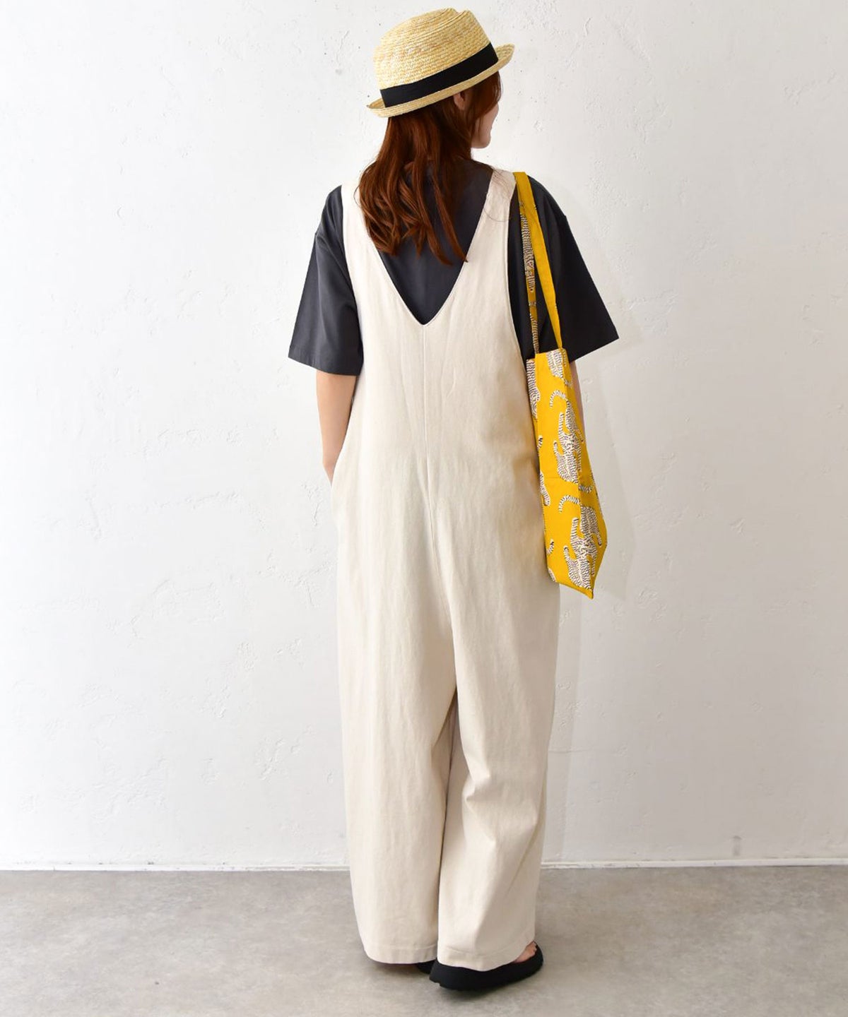 Our.｜カット素材2WAYサロペット [[C-9068]][C]