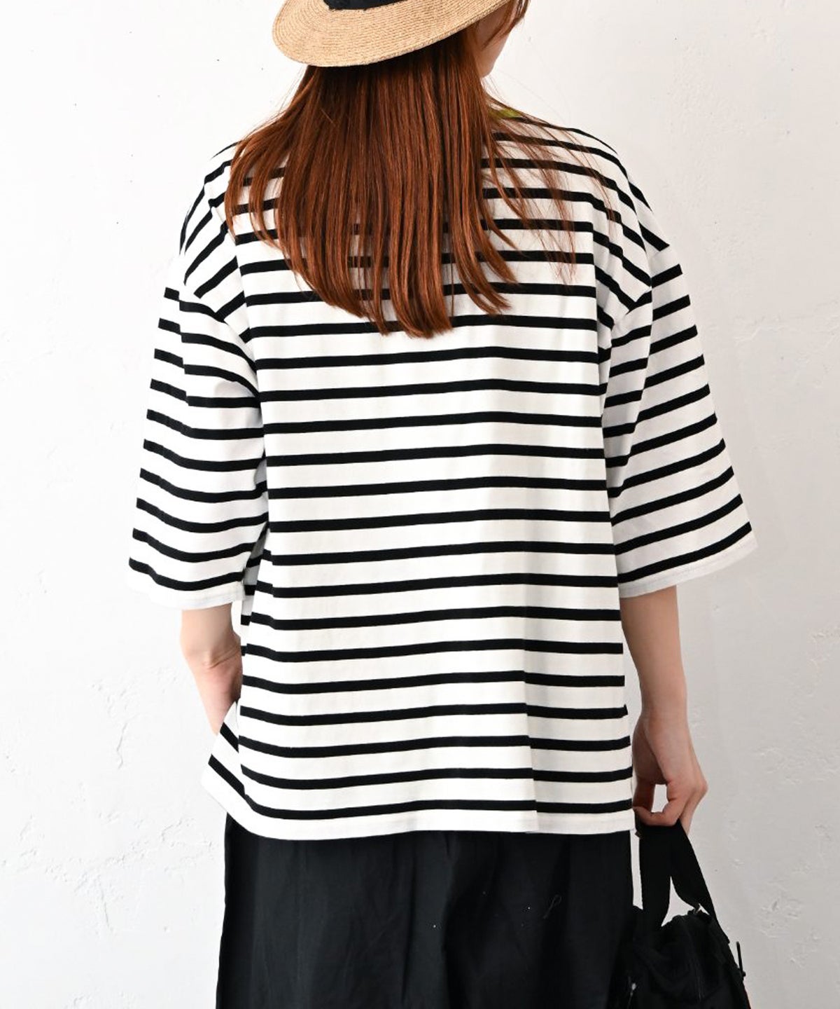 Our.｜ボートネックボーダーカットソー [[C-9064]][C]