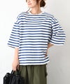Our.｜ボートネックボーダーカットソー [[C-9064]][C]