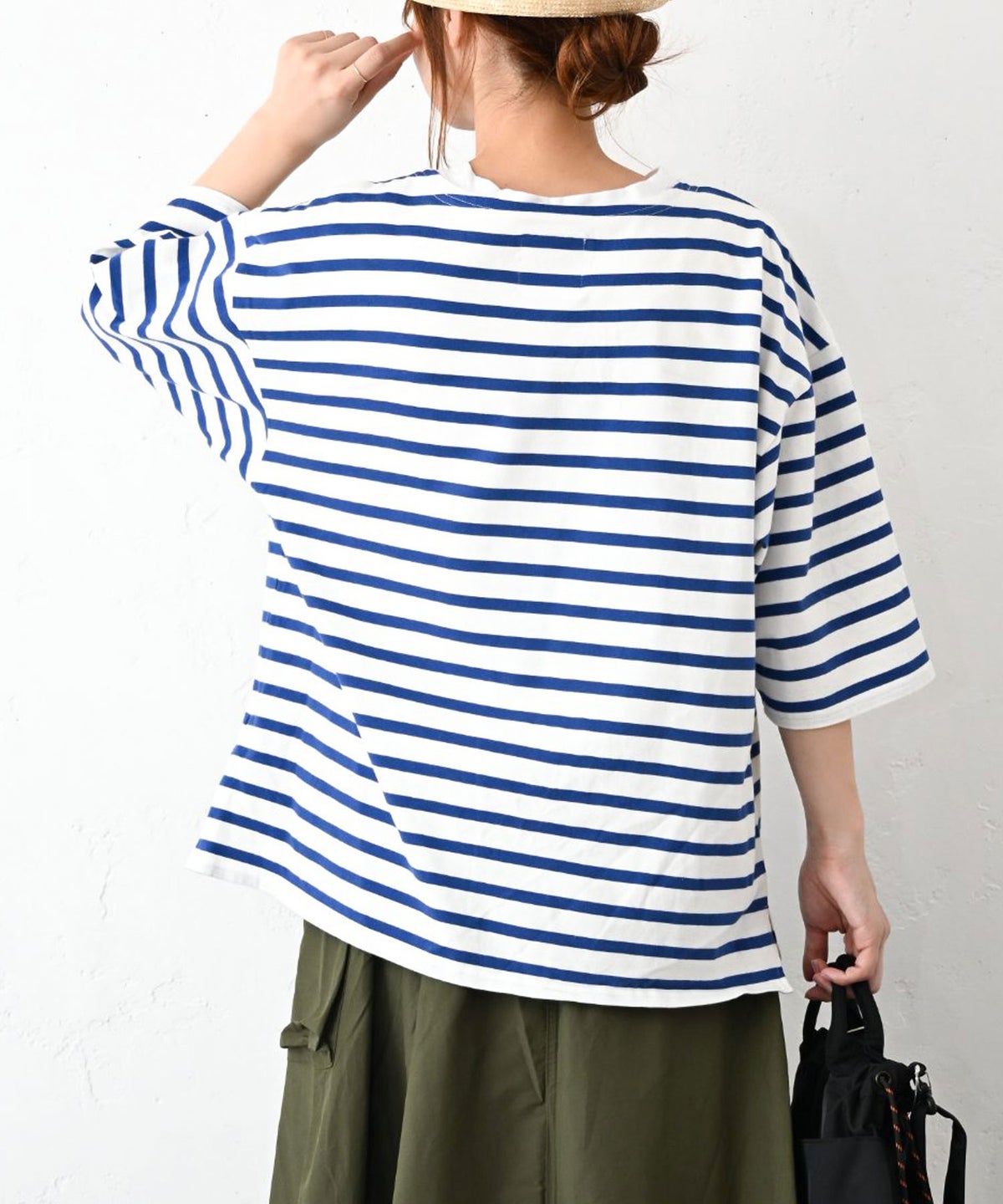 Our.｜ボートネックボーダーカットソー [[C-9064]][C]