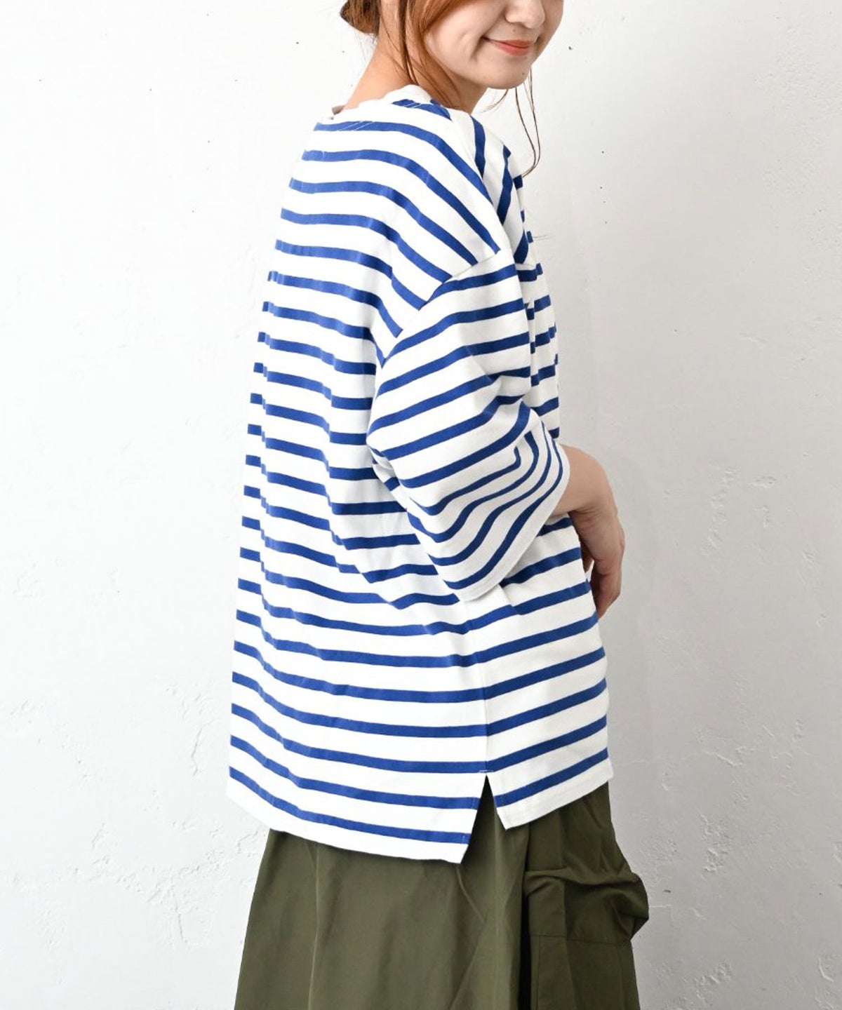 Our.｜ボートネックボーダーカットソー [[C-9064]][C]