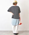 Our.｜ボートネックボーダーカットソー [[C-9064]][C]