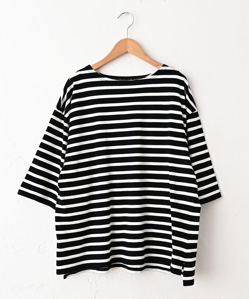 Our.｜ボートネックボーダーカットソー [[C-9064]][C]