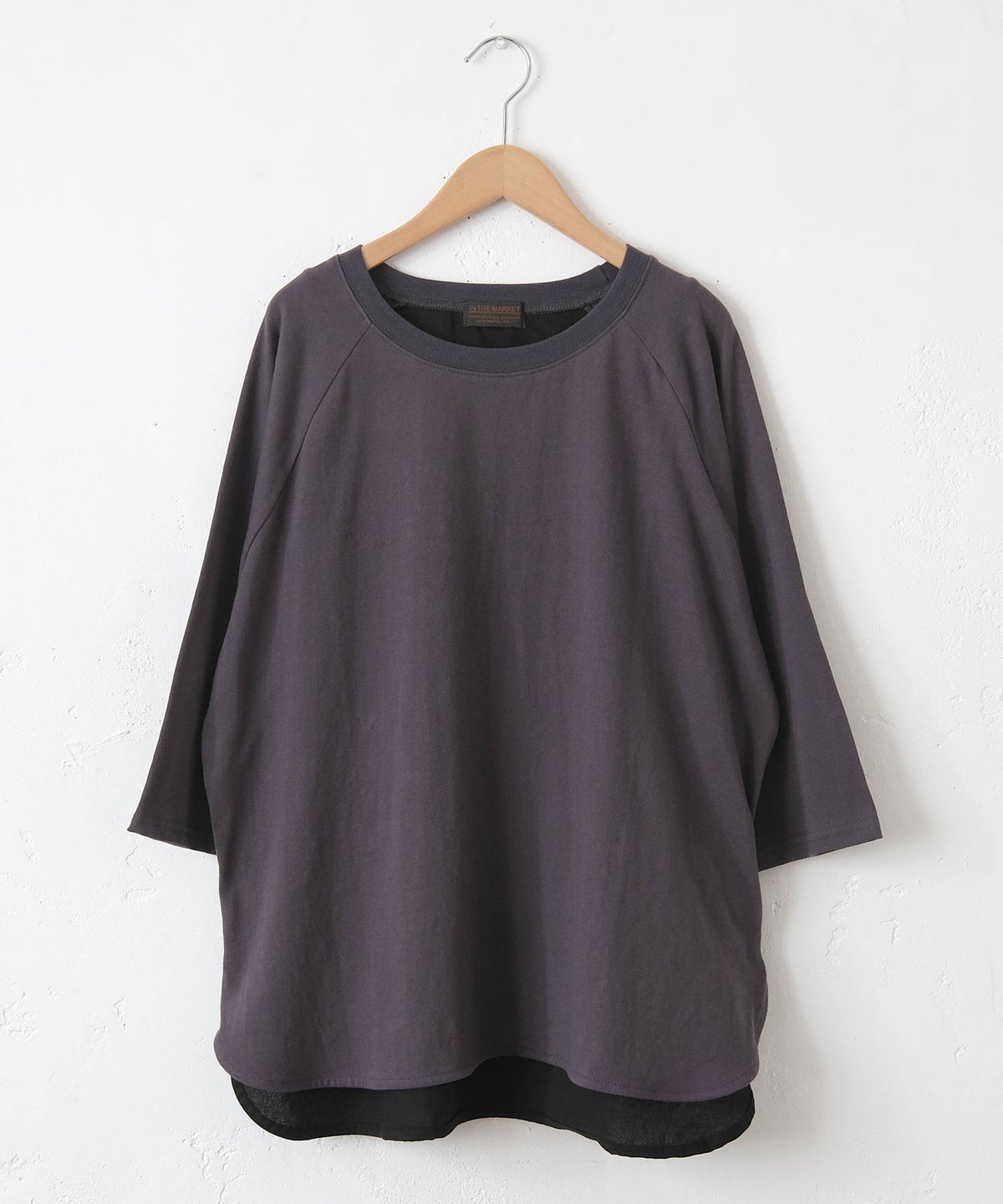  IN THE MARKET｜異素材デザインカットソー [[C-2581]][C]
