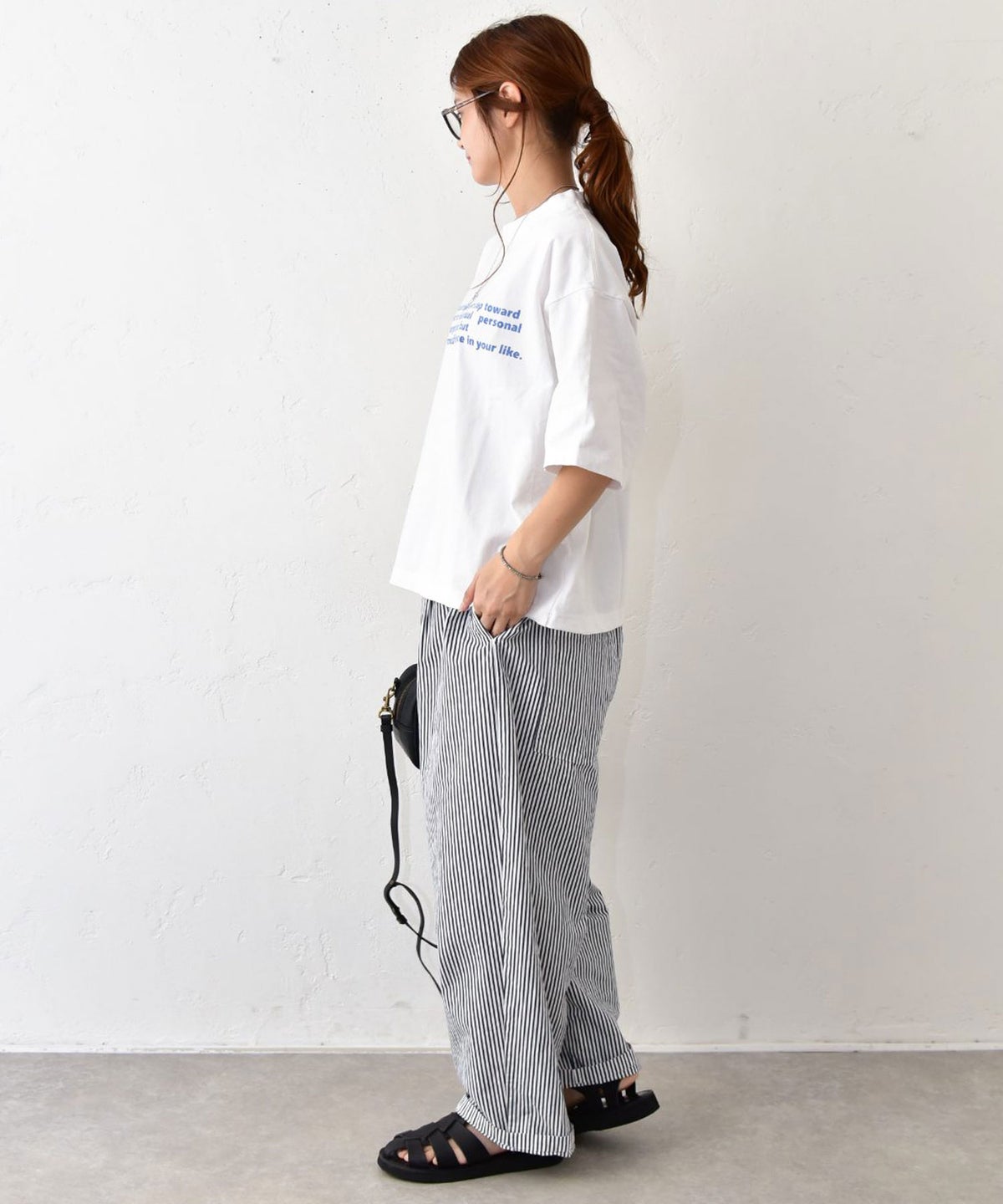  Our.｜ロゴ入り ワイドTee [[HU26-950]][C]