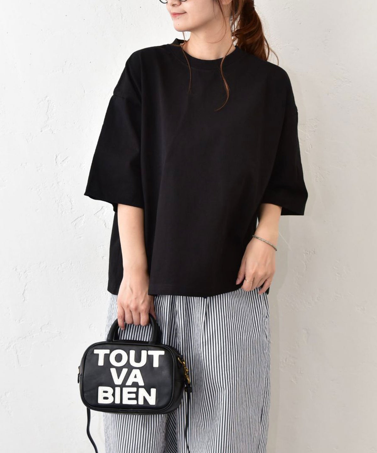  Our.｜ロゴ入り ワイドTee [[HU26-950]][C]