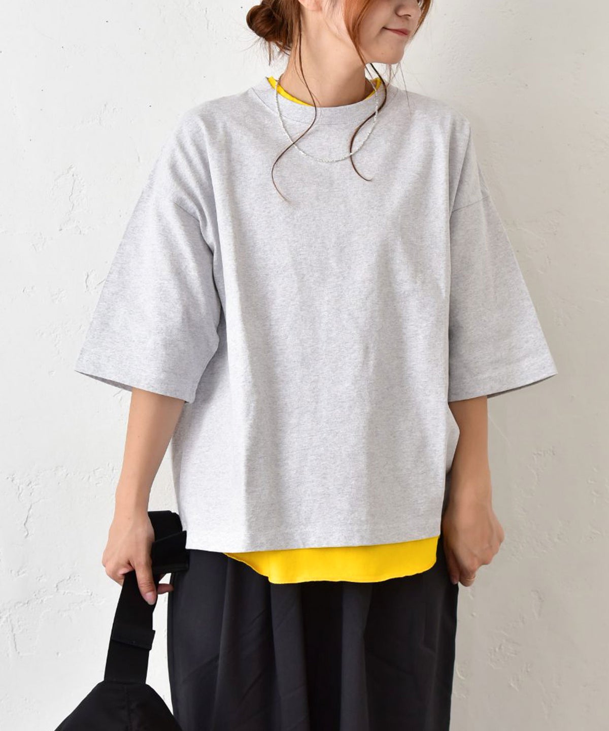  Our.｜ロゴ入り ワイドTee [[HU26-950]][C]