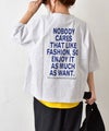  Our.｜ロゴ入り ワイドTee [[HU26-950]][C]