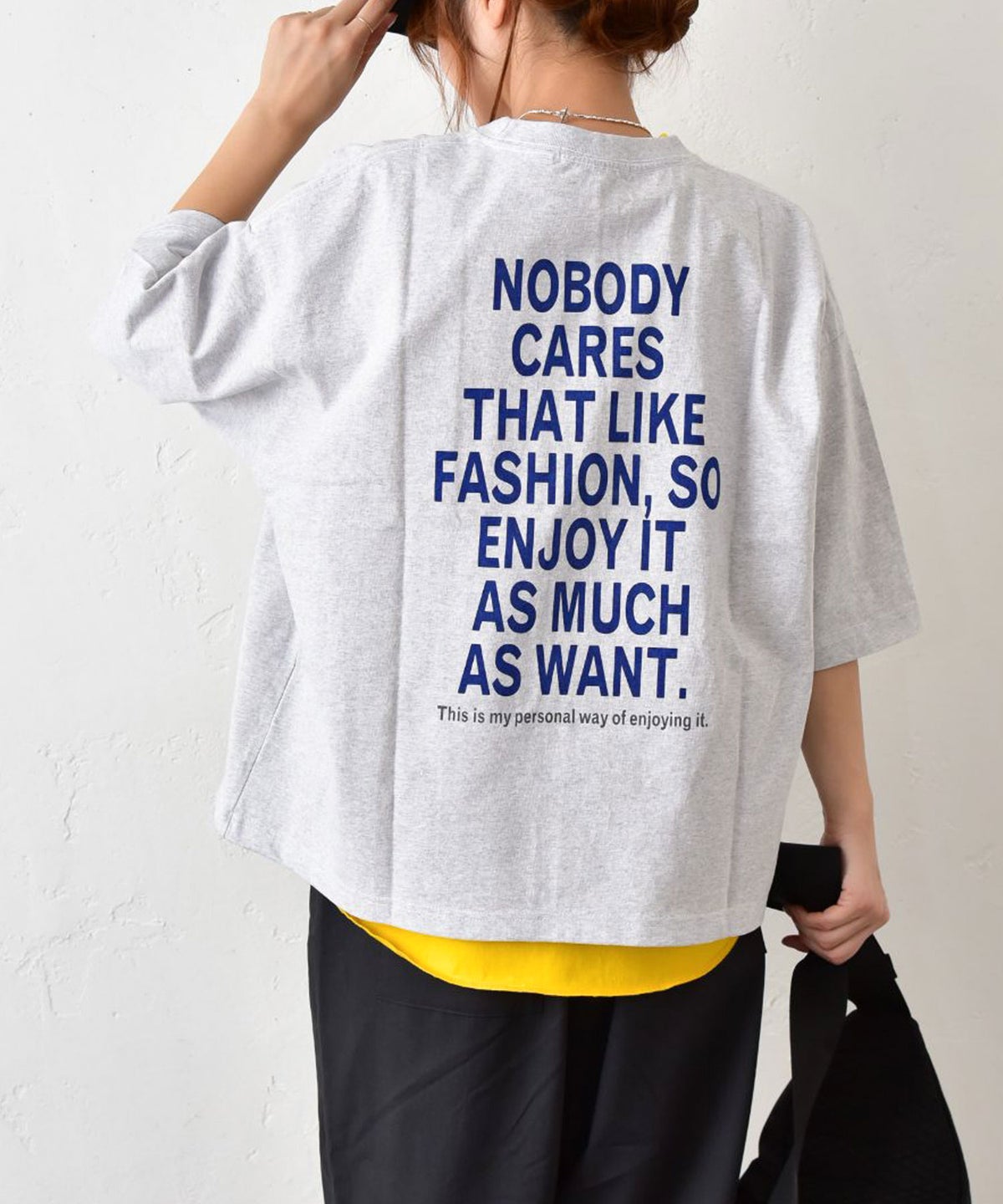  Our.｜ロゴ入り ワイドTee [[HU26-950]][C]