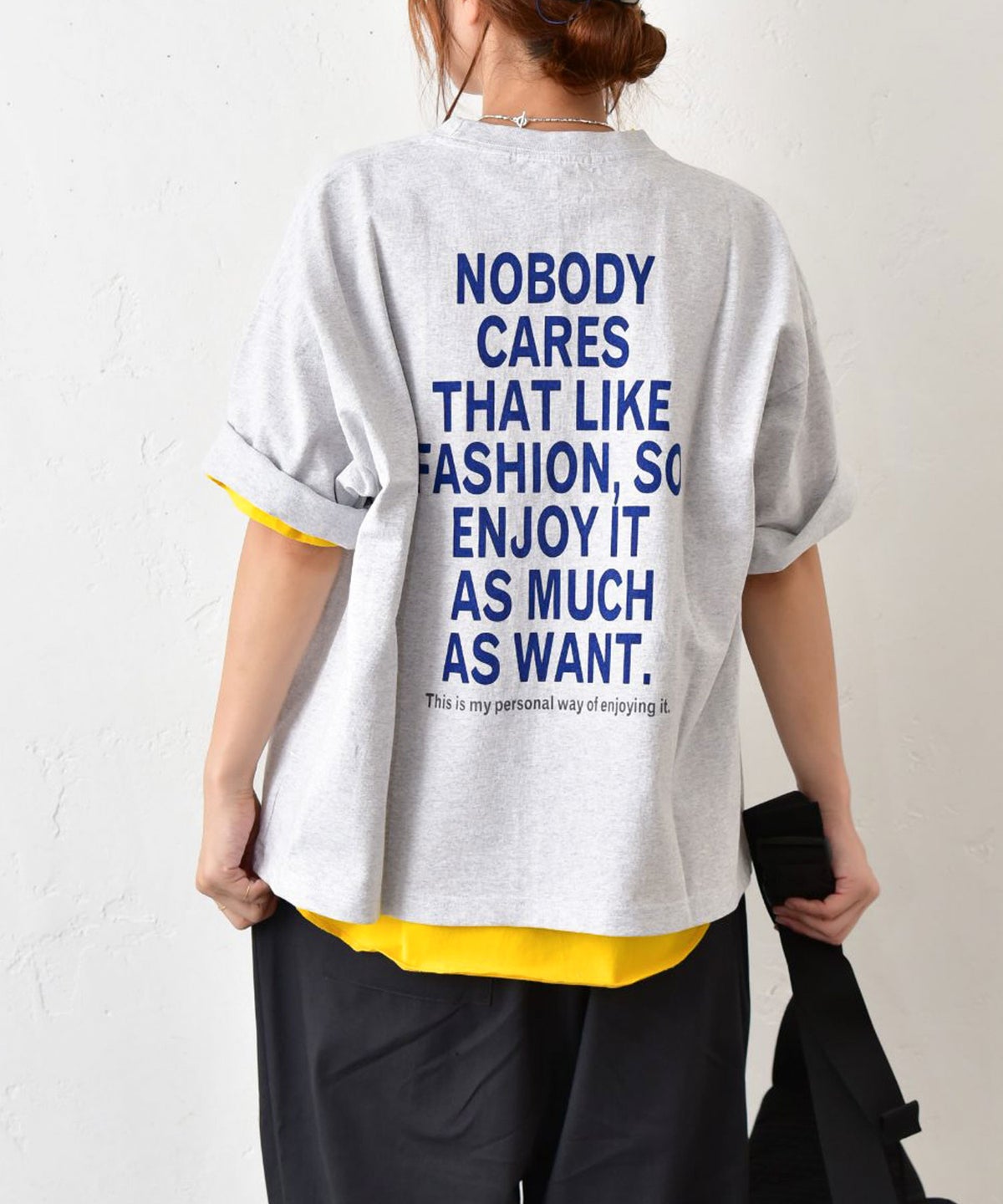  Our.｜ロゴ入り ワイドTee [[HU26-950]][C]