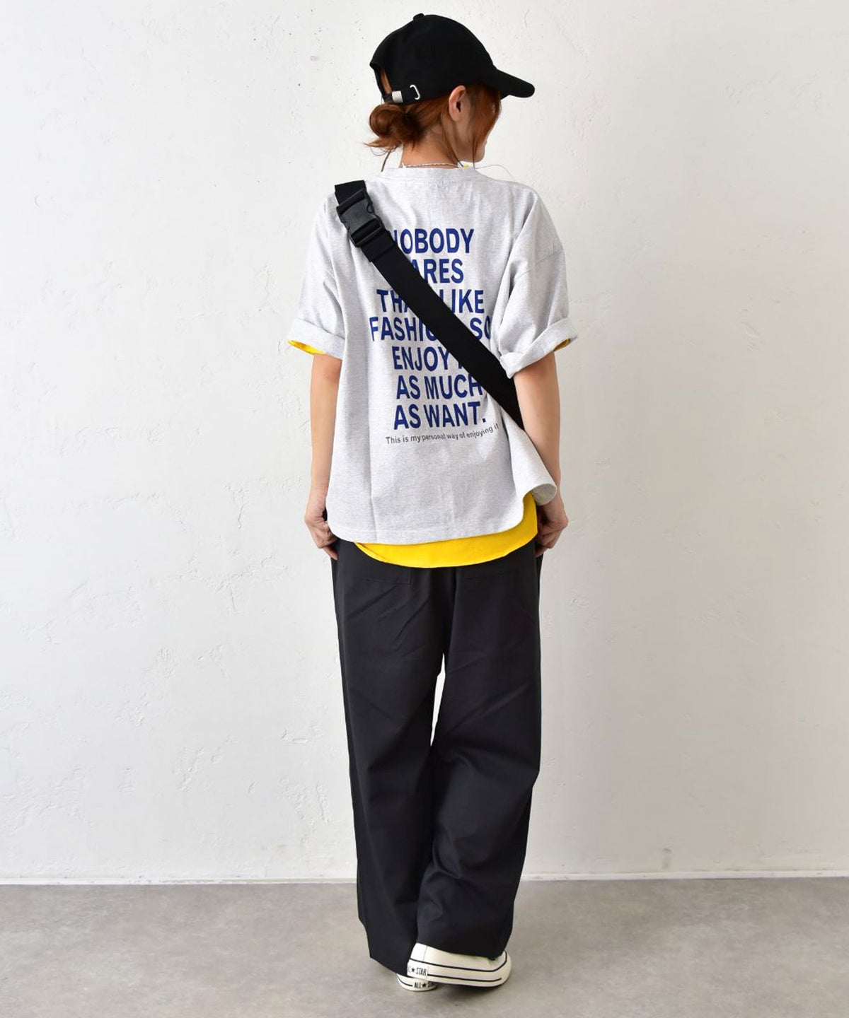  Our.｜ロゴ入り ワイドTee [[HU26-950]][C]
