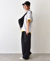 Our.｜ロゴ入り ワイドTee [[HU26-950]][C]