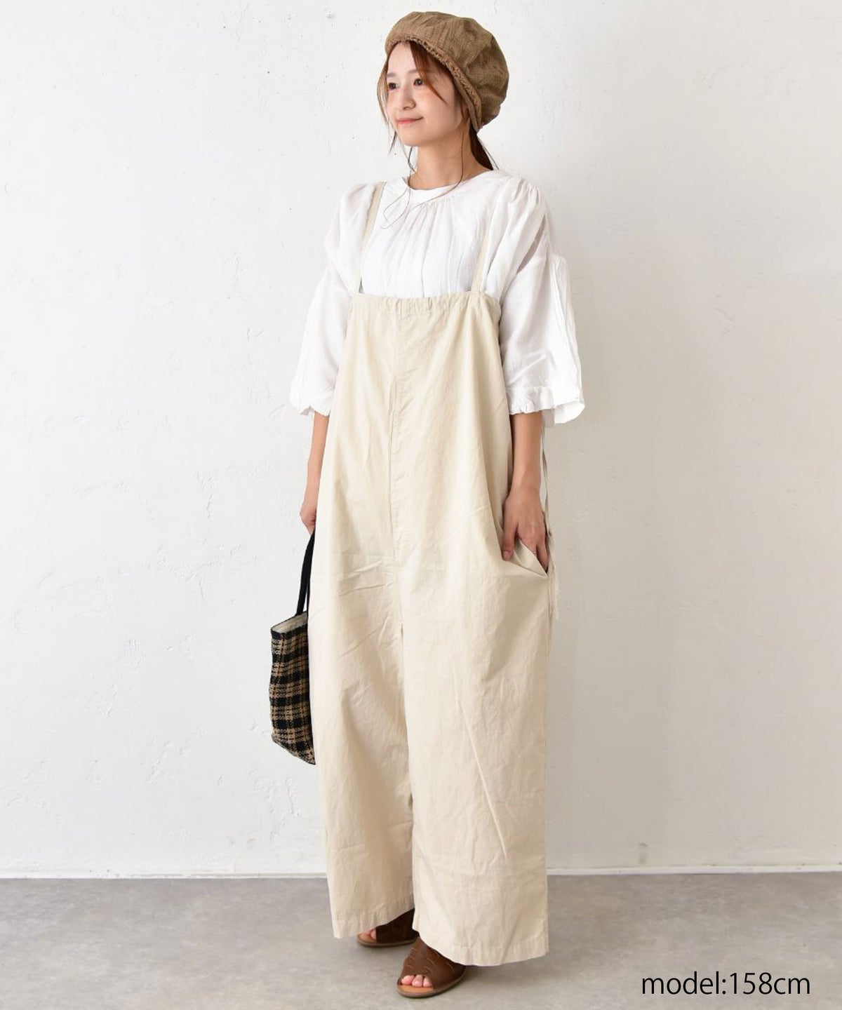 hagumu｜サロペットパンツ [[C-779]][C]