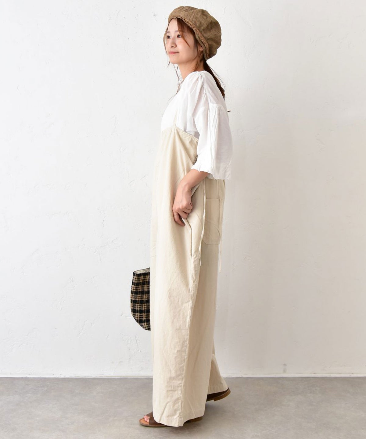 hagumu｜サロペットパンツ [[C-779]][C]