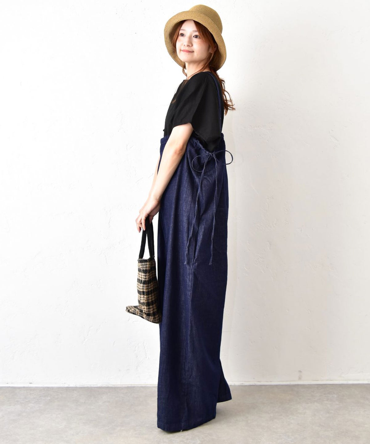 hagumu｜デニムサロペットパンツ [[C-779-IND]][C]