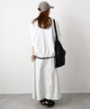 Our.｜裾アジャスター付き7分袖ジップアップパーカー [[C-9069]][C]