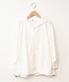 Our.｜裾アジャスター付き7分袖ジップアップパーカー [[C-9069]][C]