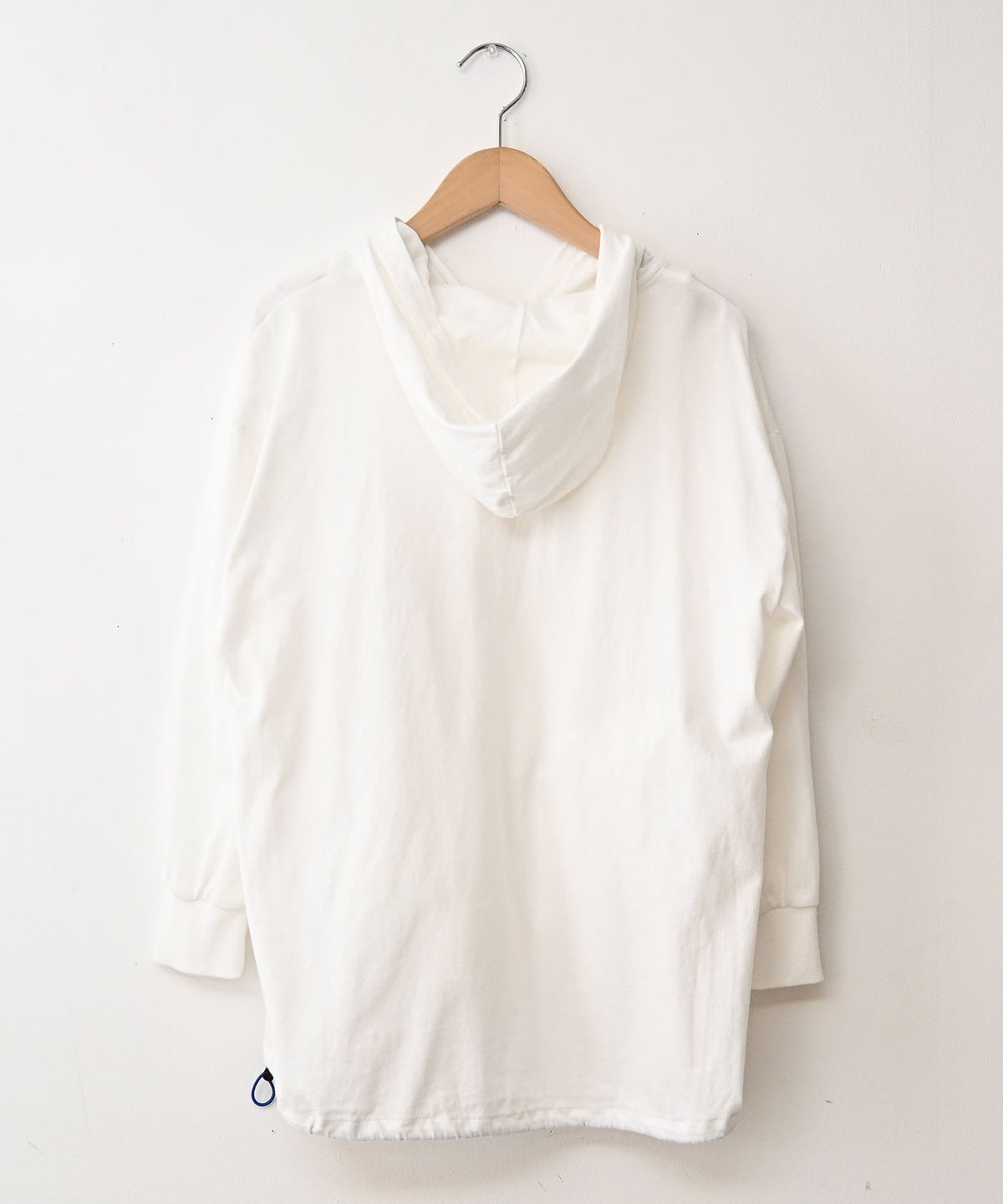 Our.｜裾アジャスター付き7分袖ジップアップパーカー [[C-9069]][C]