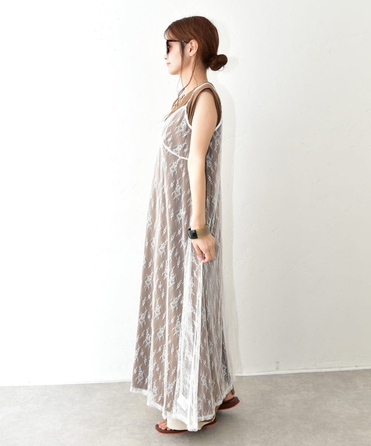 HUMS｜レースキャミワンピース [[C-5158]][C]