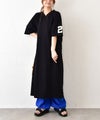 IN THE MARKET｜フロッキーロゴ ナンバリングVネックワンピース [[C-2568]][C]