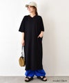 IN THE MARKET｜フロッキーロゴ ナンバリングVネックワンピース [[C-2568]][C]