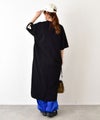 IN THE MARKET｜フロッキーロゴ ナンバリングVネックワンピース [[C-2568]][C]