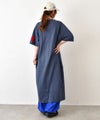 IN THE MARKET｜フロッキーロゴ ナンバリングVネックワンピース [[C-2568]][C]